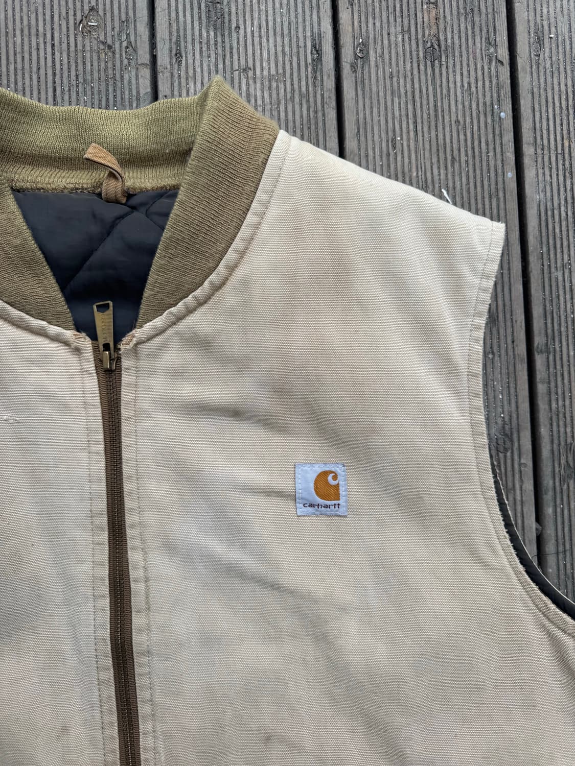 90s Thrashed 칼하트 패드 베스트 상품이미지3