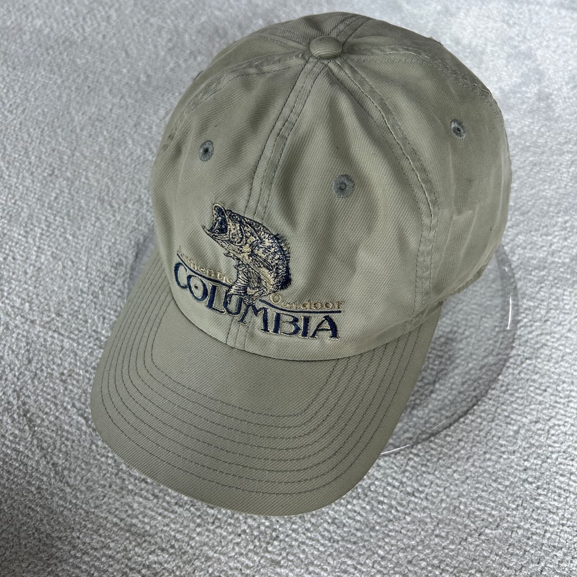 컬럼비아 볼캡 모자 카키색 상품이미지1