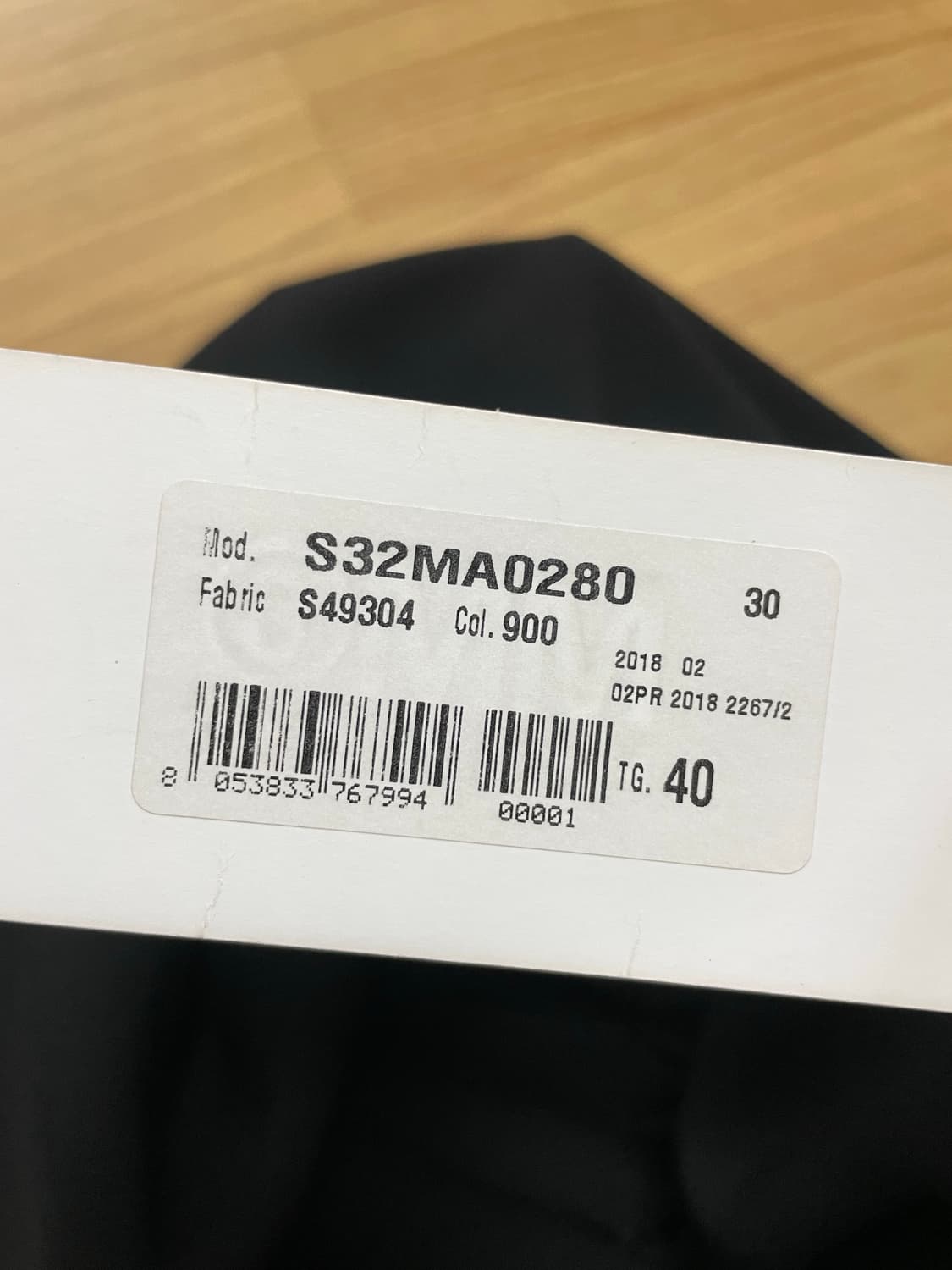 Mm6 언발란스 스커트 새제품 상품이미지4