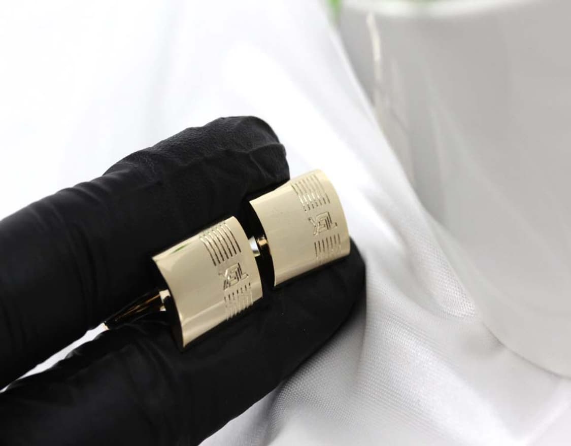 입생로랑 A등급 유광 남자 명품 커프스 빈티지 상품이미지6