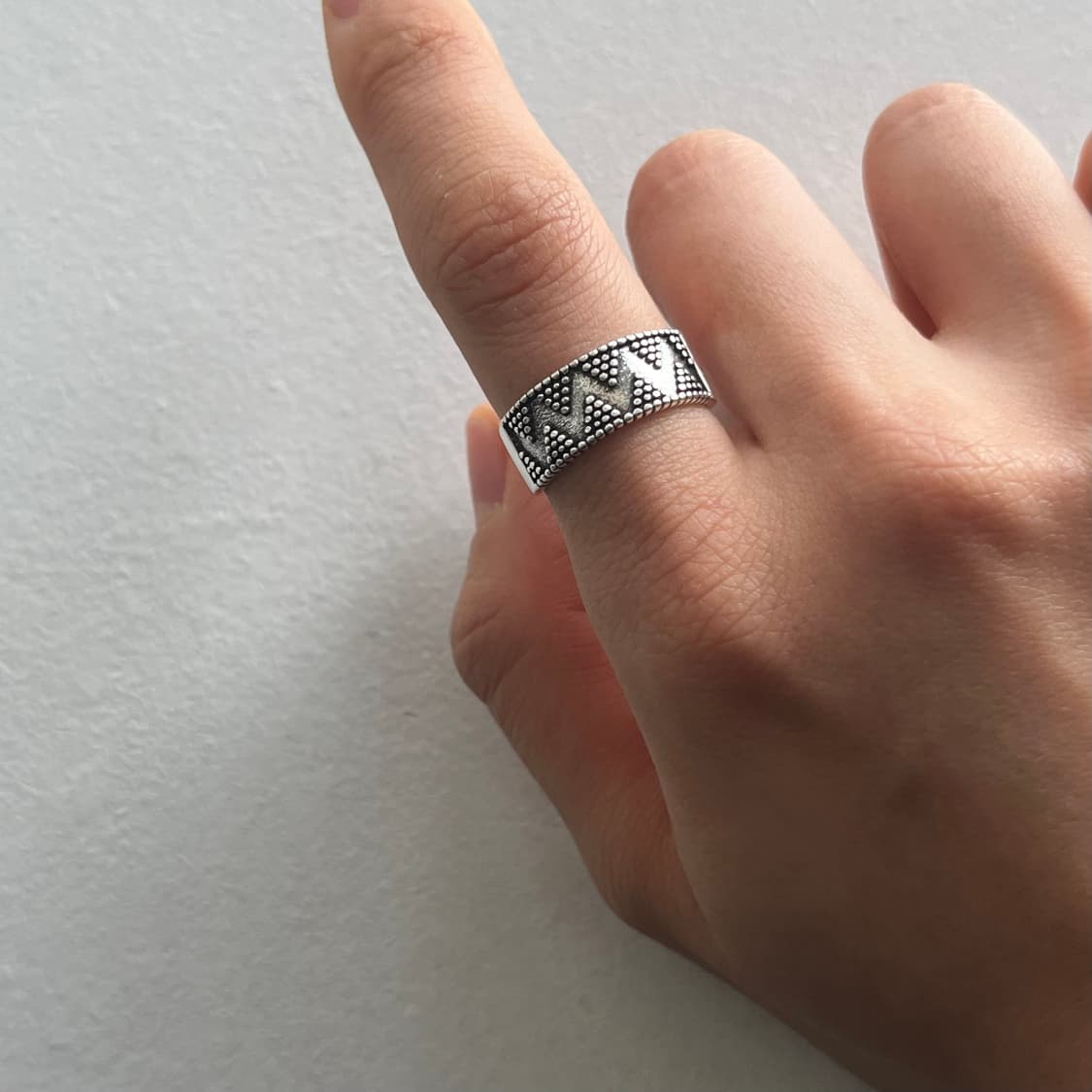 보헤미안 청키 반지 상품이미지2