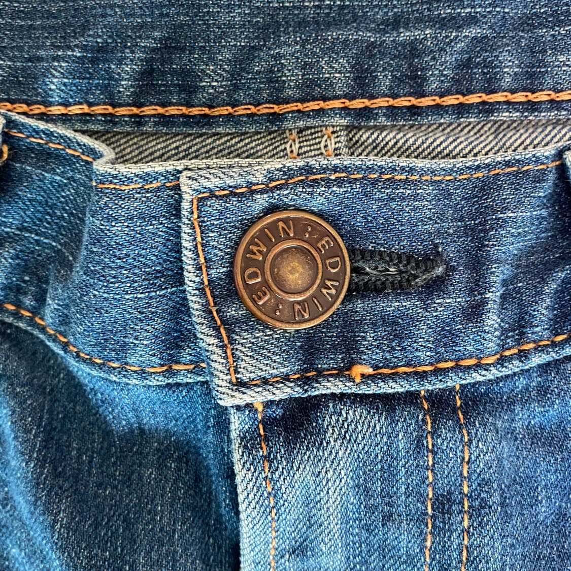 에드윈(EDWIN) 503 블루 셀비지 데님 상품이미지6