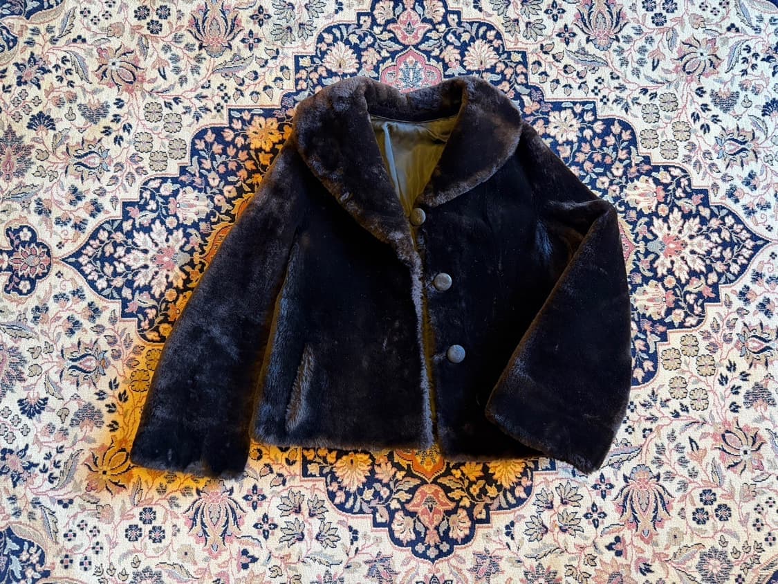VTG 프렌치 모피자켓 여성66 상품이미지10