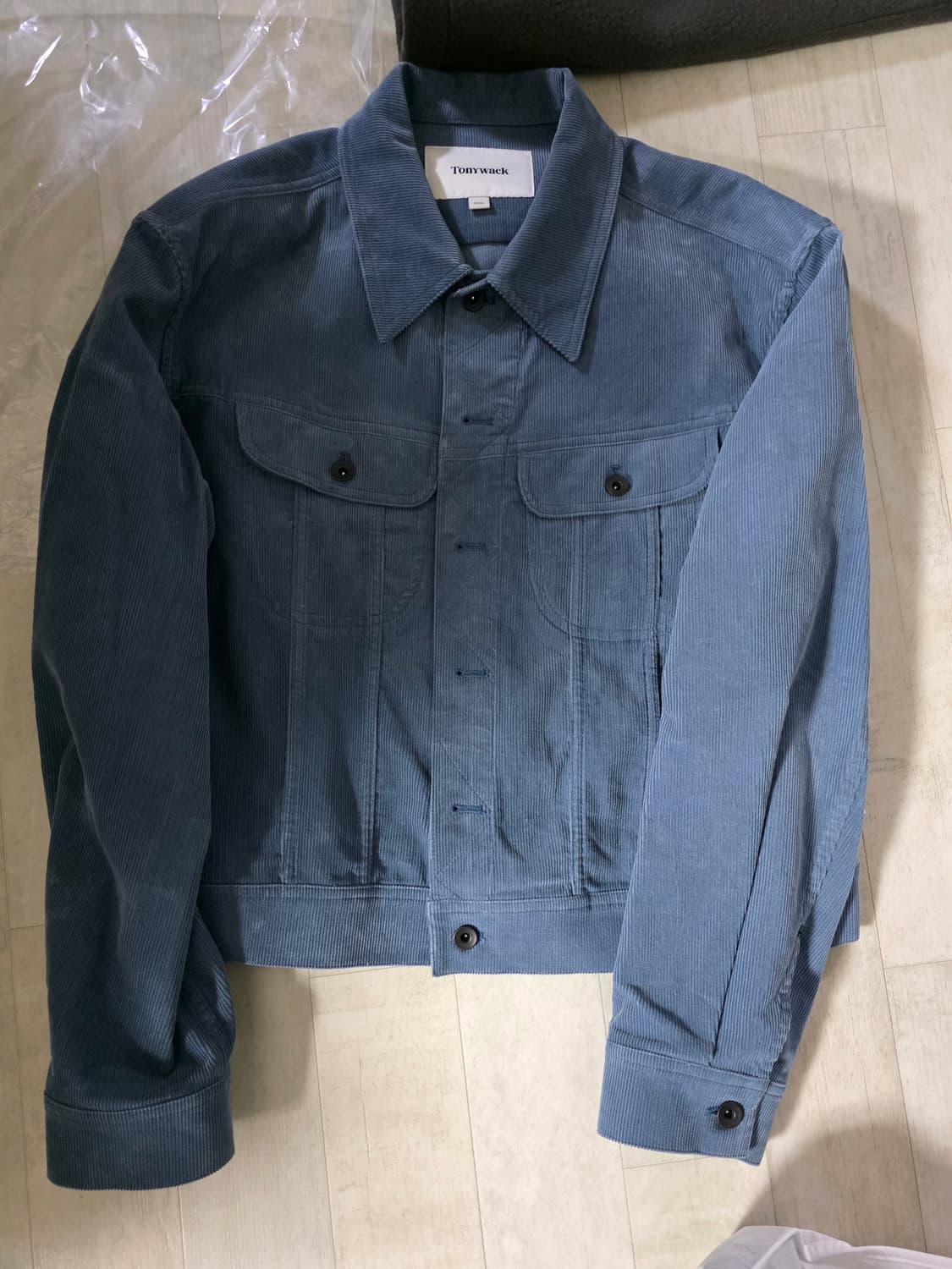 토니웩 코듀로이 트러커 자켓 L 상품이미지1