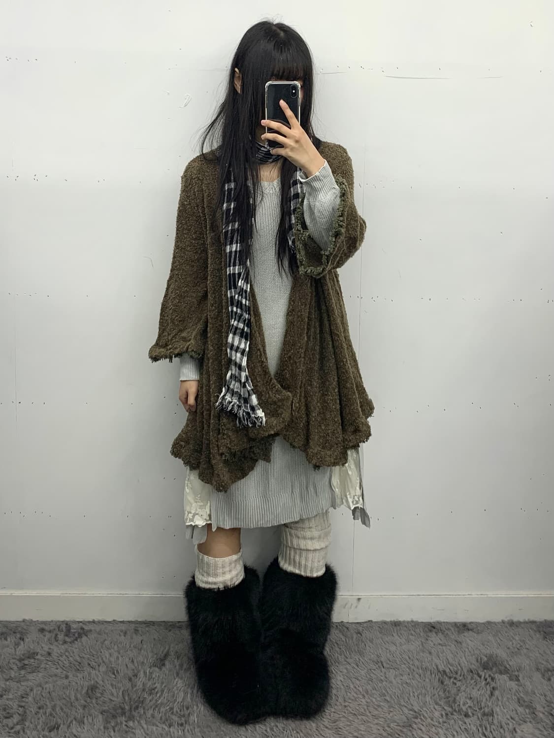 Mercuryduo 니트 리본 원피스 상품이미지3