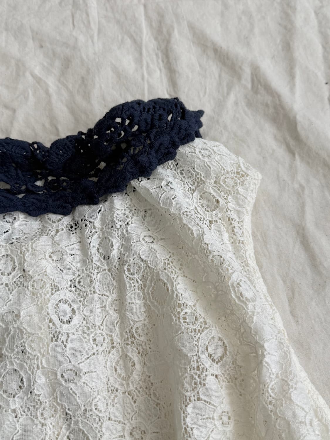 엑시즈팜 아이보리 레이스 페어리 러블리 슬리브리스 상품이미지6