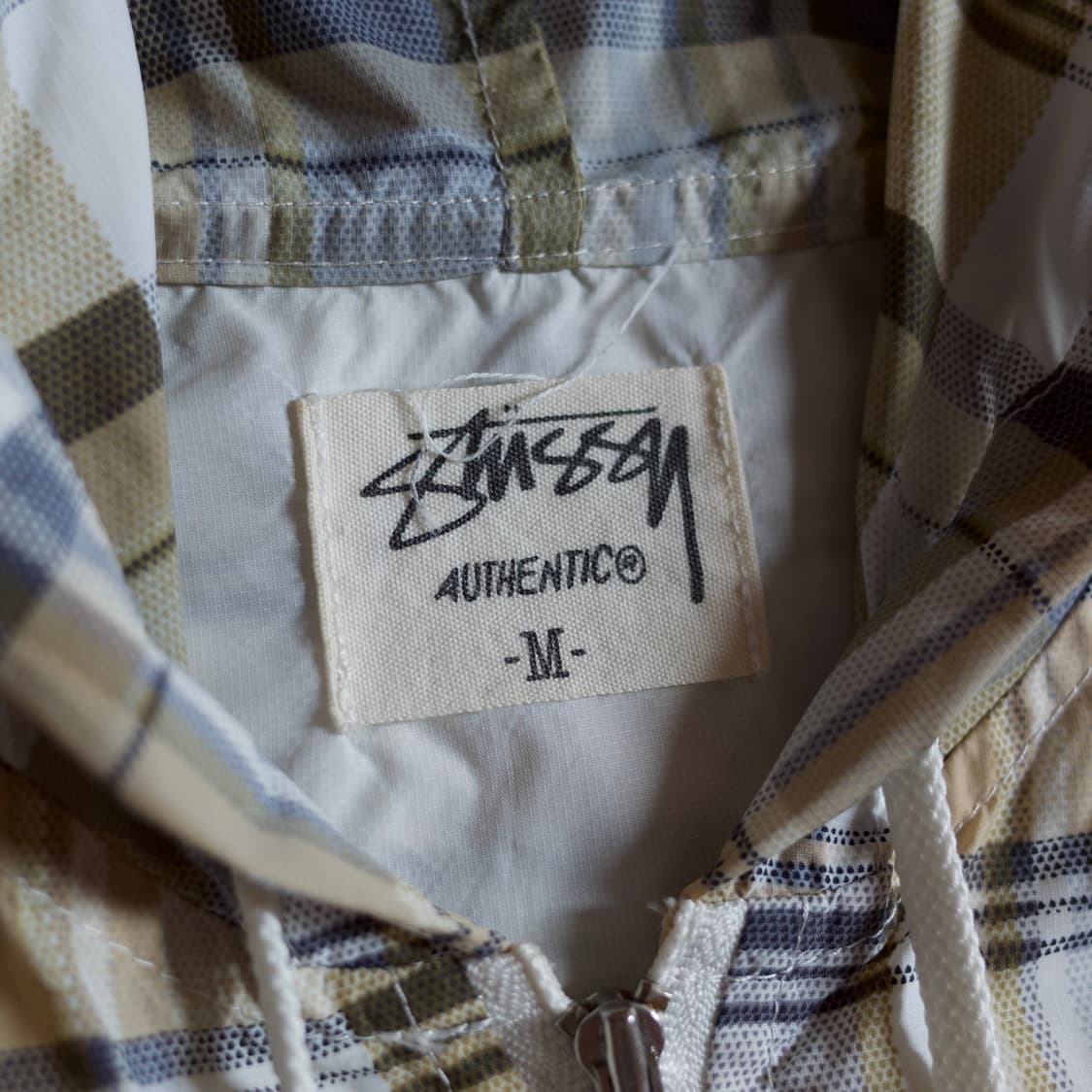 Stussy authentic check wind breaker  상품이미지8