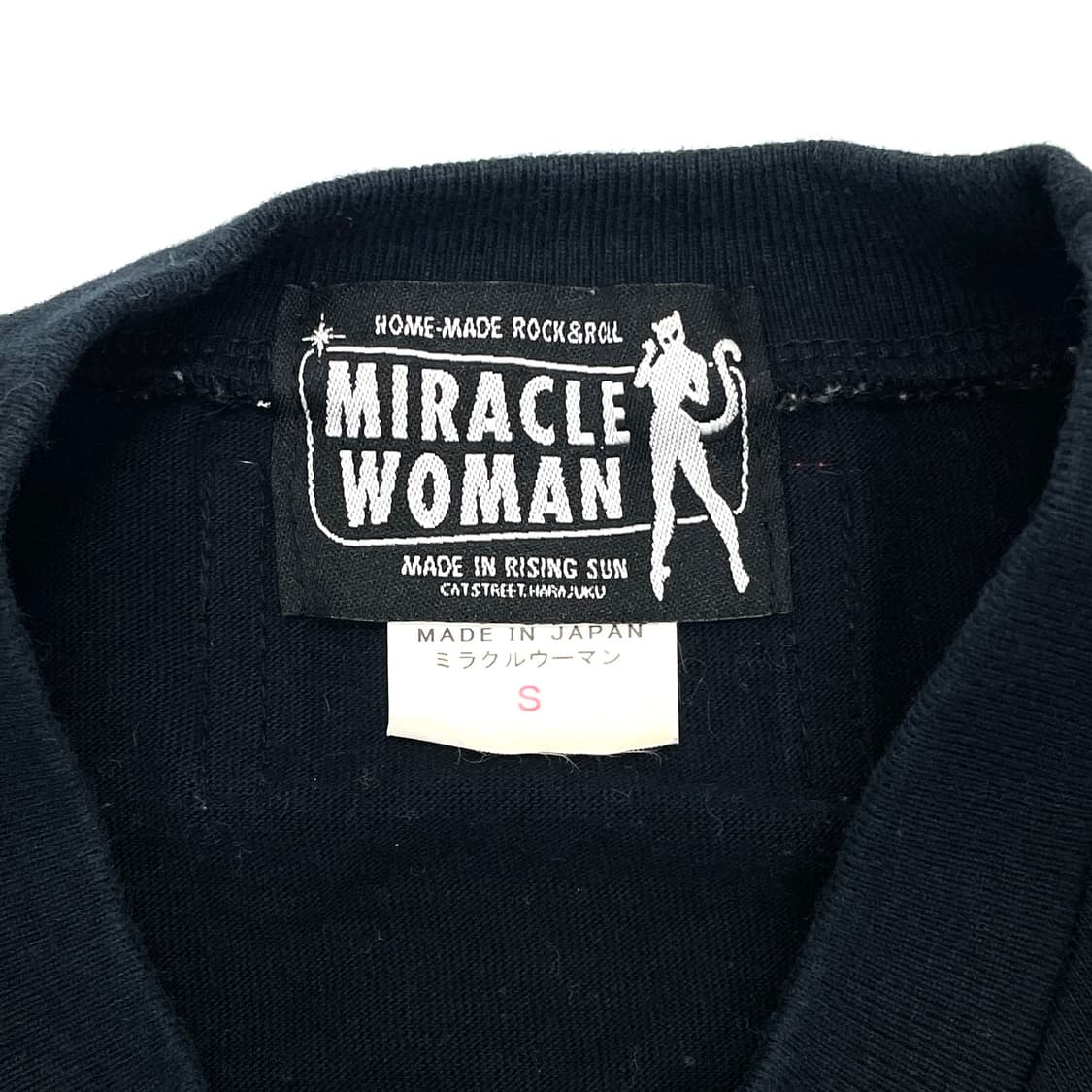 MIRACLE WOMAN 펑크 고딕 티셔츠 상품이미지6