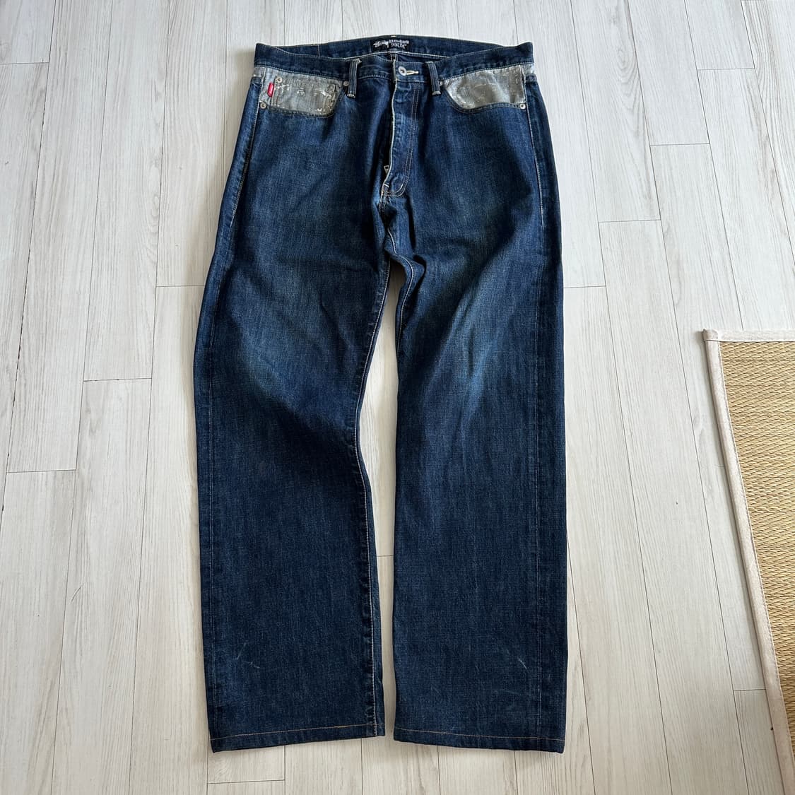 Stussy 스투시 00s 버스트 그래픽 포켓 데님 팬츠 / Vintag 상품이미지6