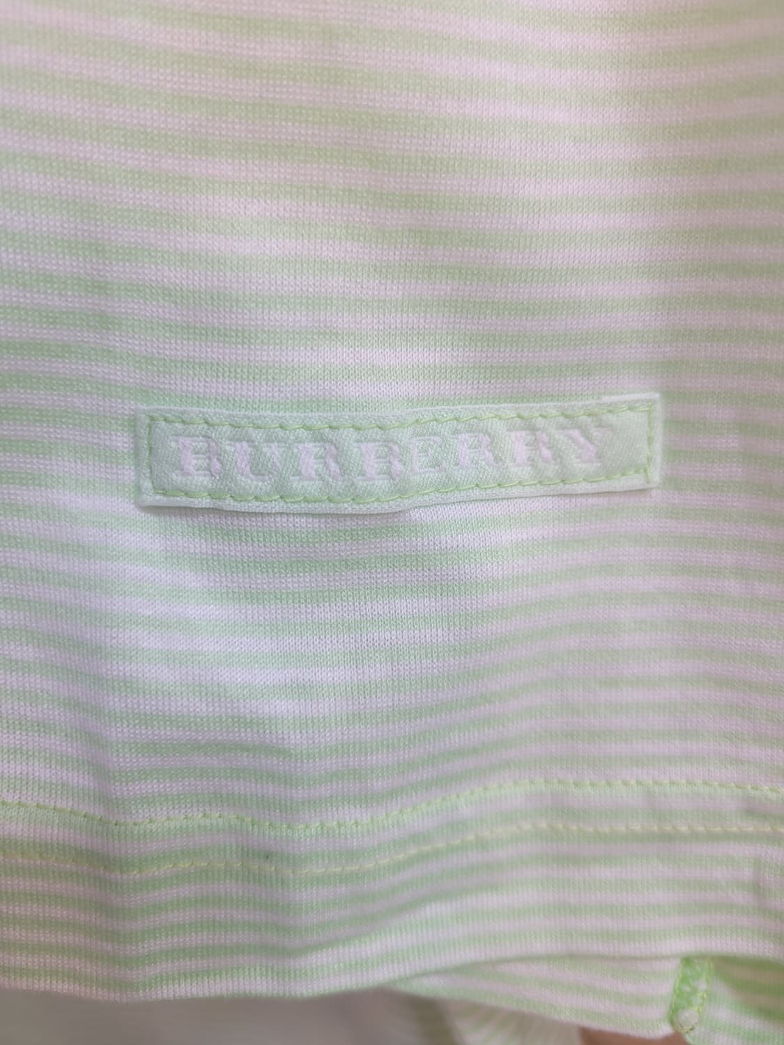 버버리 골프 반팔 피케셔츠 M 상품이미지4