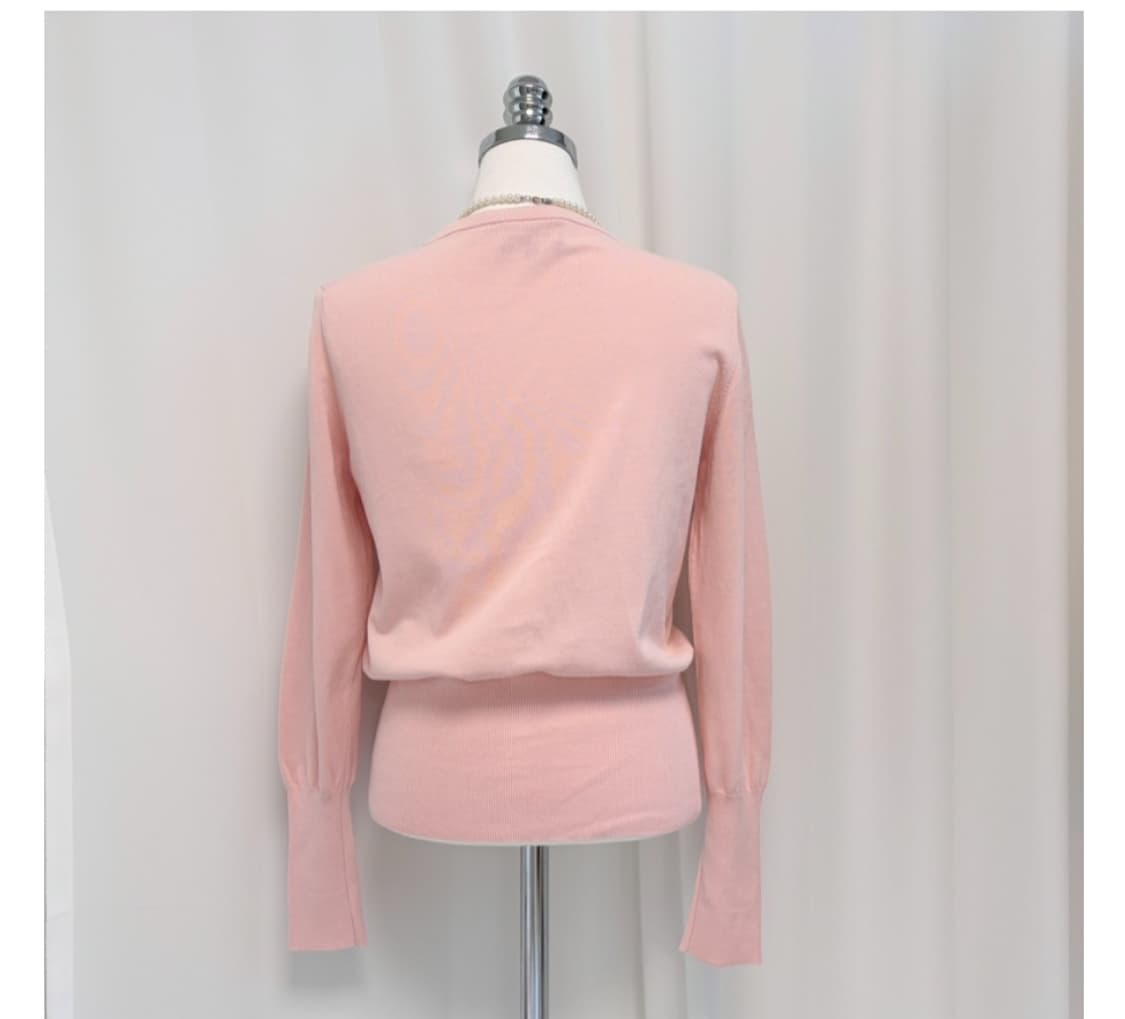 비비안웨스트우드 베이비핑크 가디건 상품이미지3