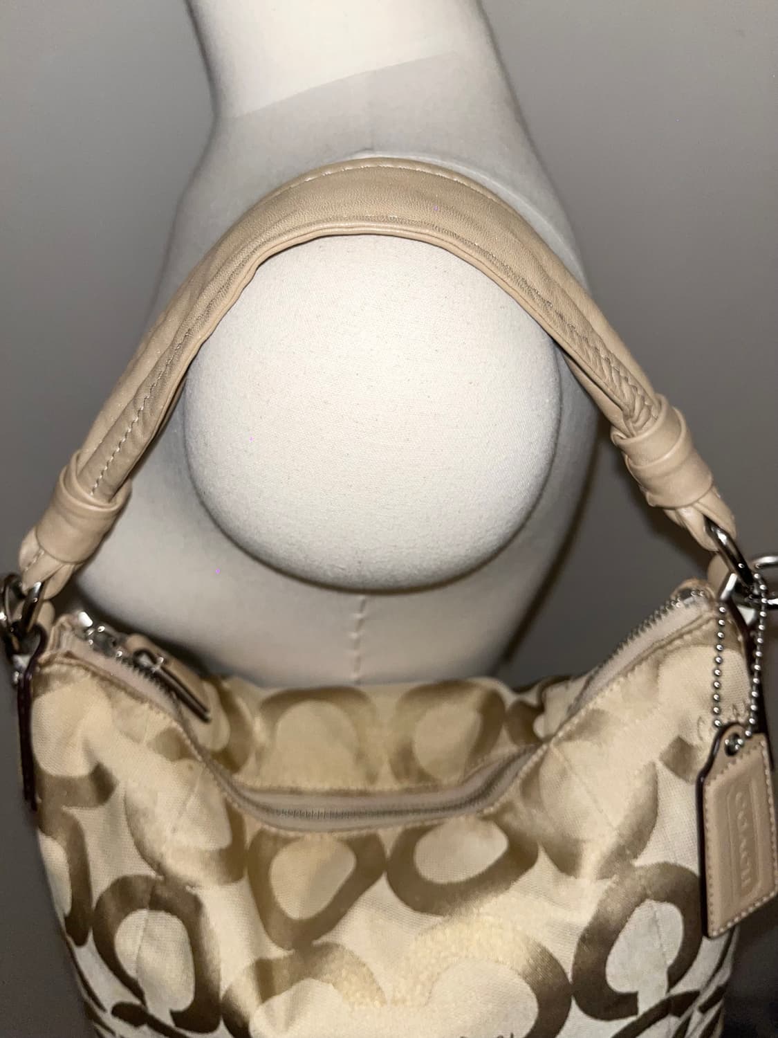 📦Old Coach beige shoulder bag 상품이미지7
