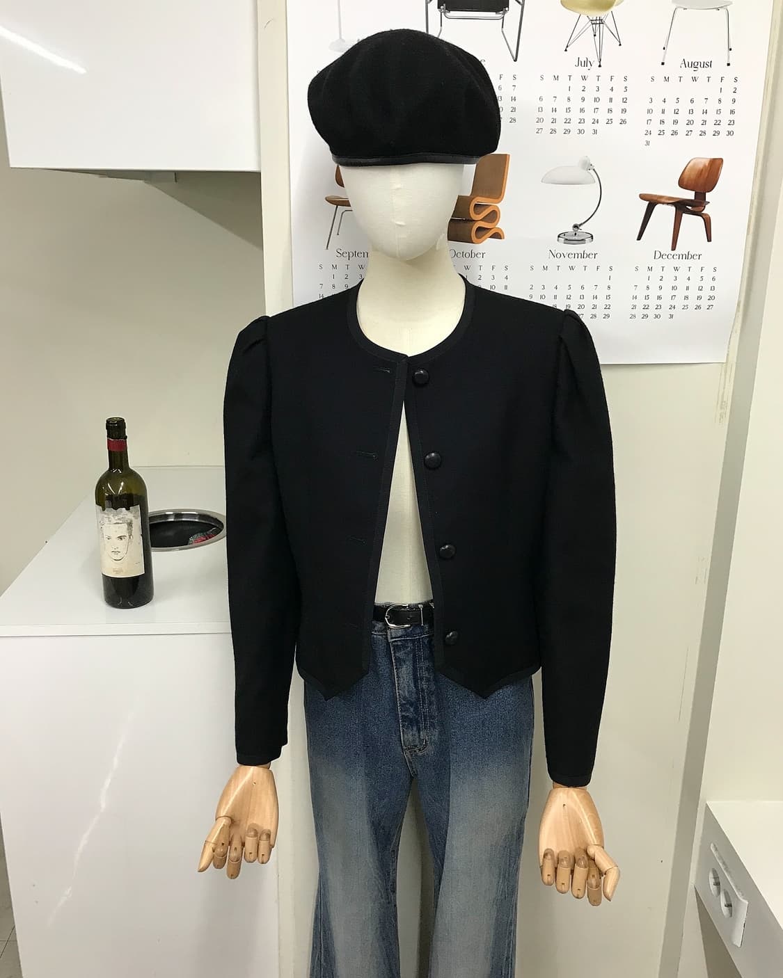 지방시 라운드 크롭 퍼프 자켓 상품이미지8