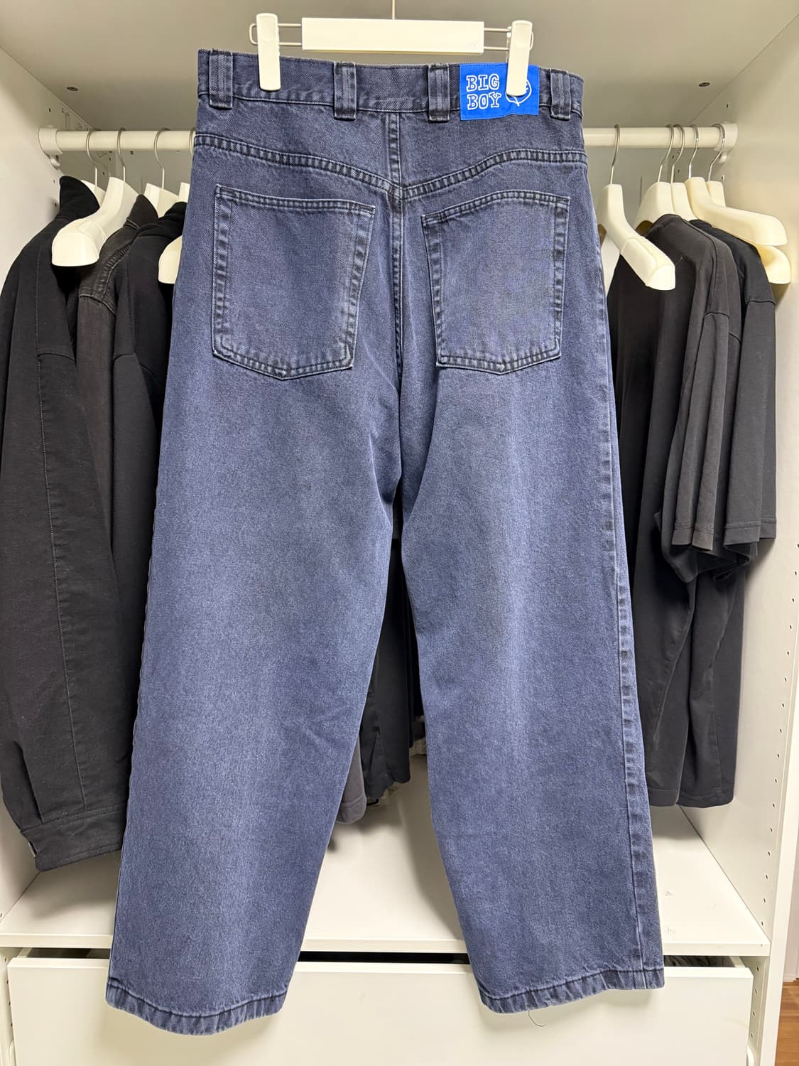 폴라 스케이트 빅 보이 진 블루 블랙 M 상품이미지2