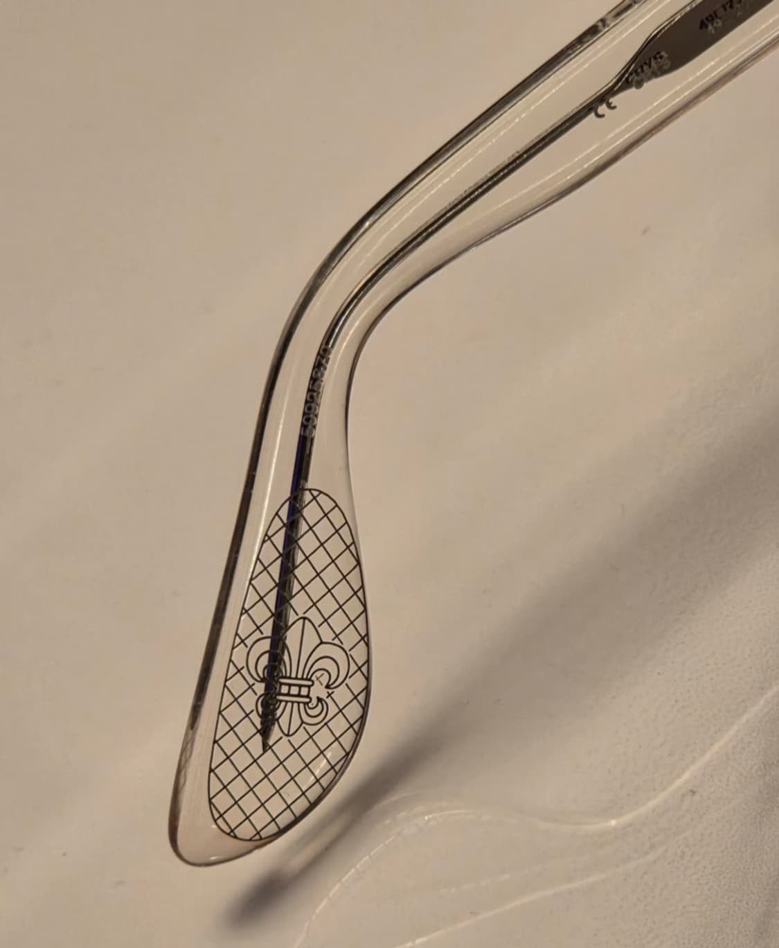 [정품] Chrome Hearts 클리어 솔 대거 안경 상품이미지5