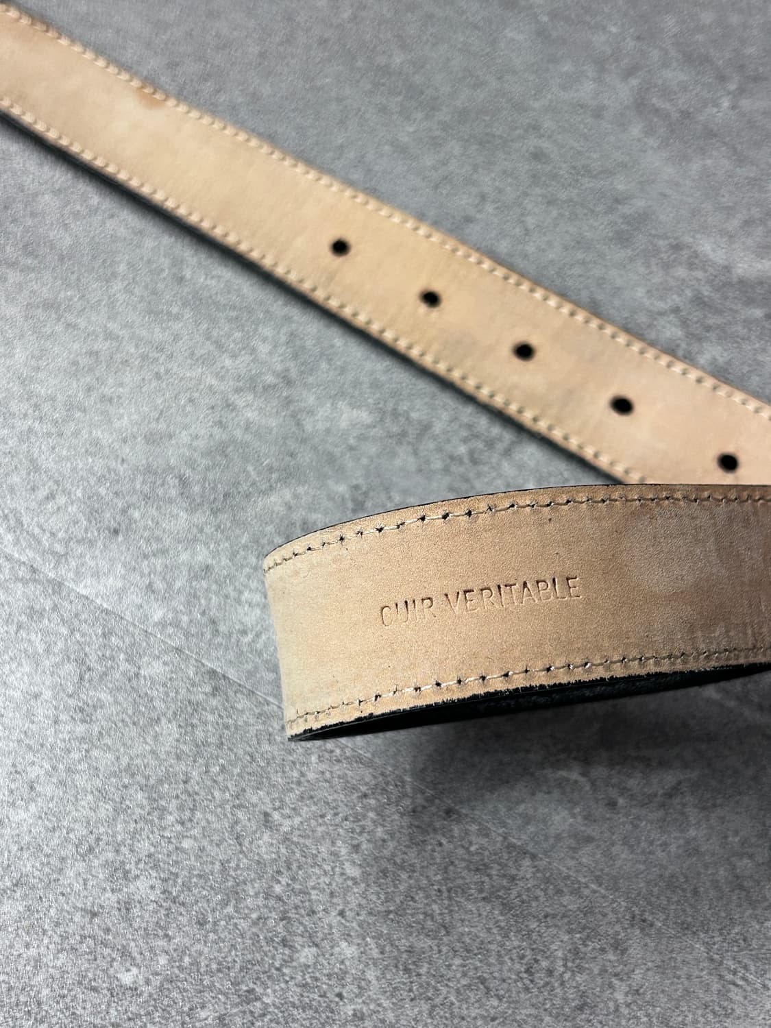 발망 12ss 웨스턴 스터드 레더 벨트 상품이미지6