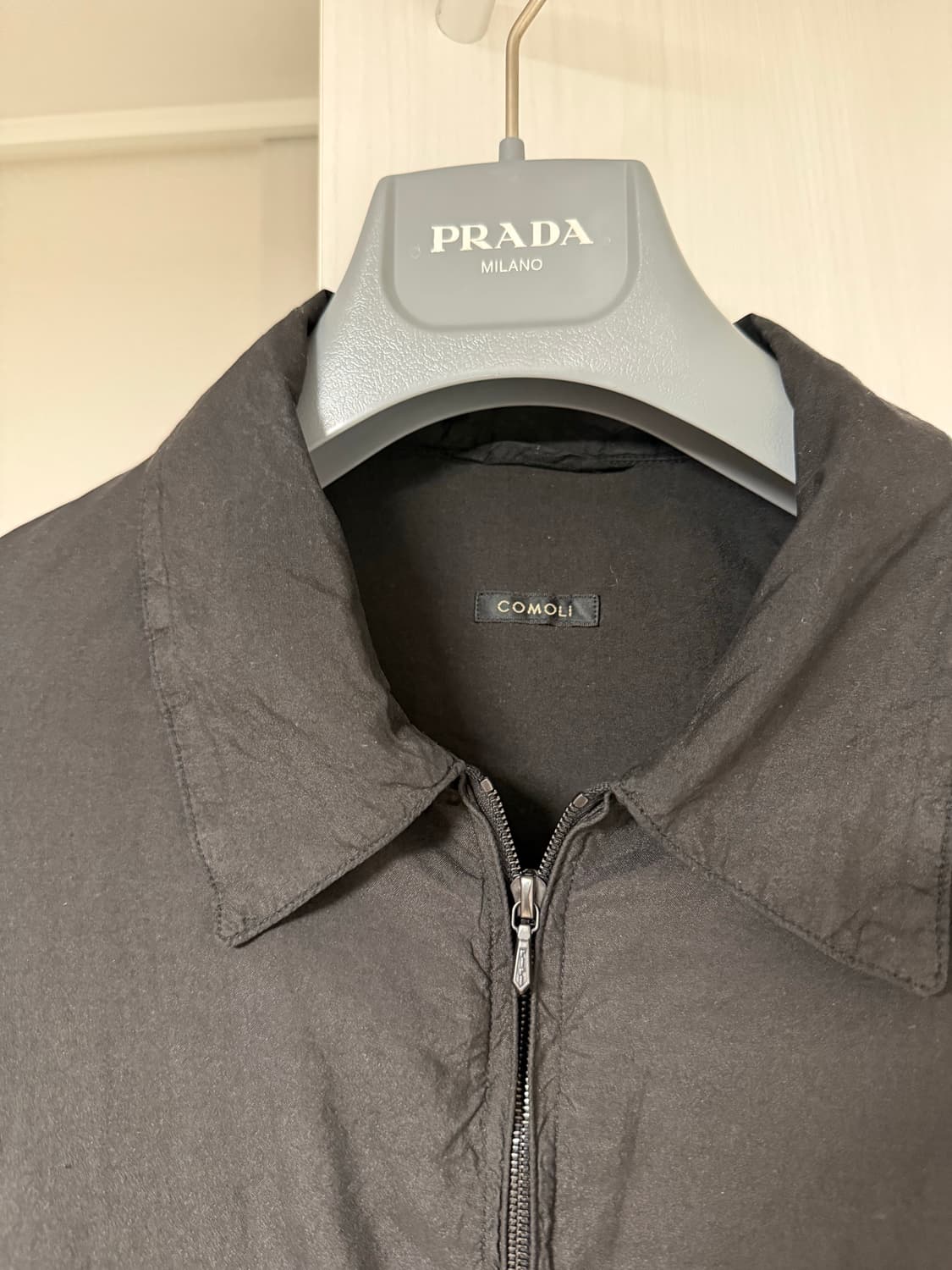 [3] 코모리 25ss 실크 가먼트다잉 블루종 상품이미지2