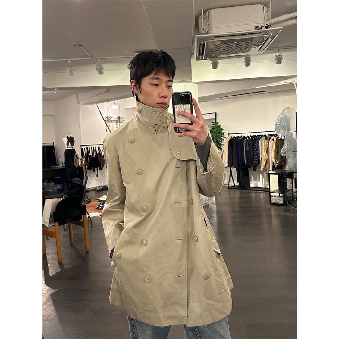 이세이미야케 맨 더블 코트 상품이미지4