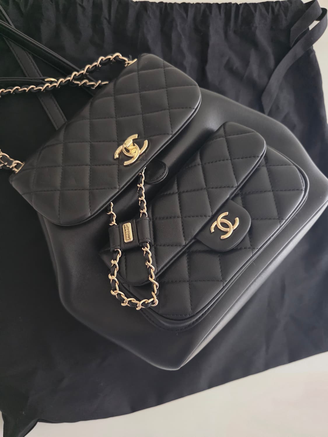 샤넬 듀마 원포켓 미듐 상품이미지1