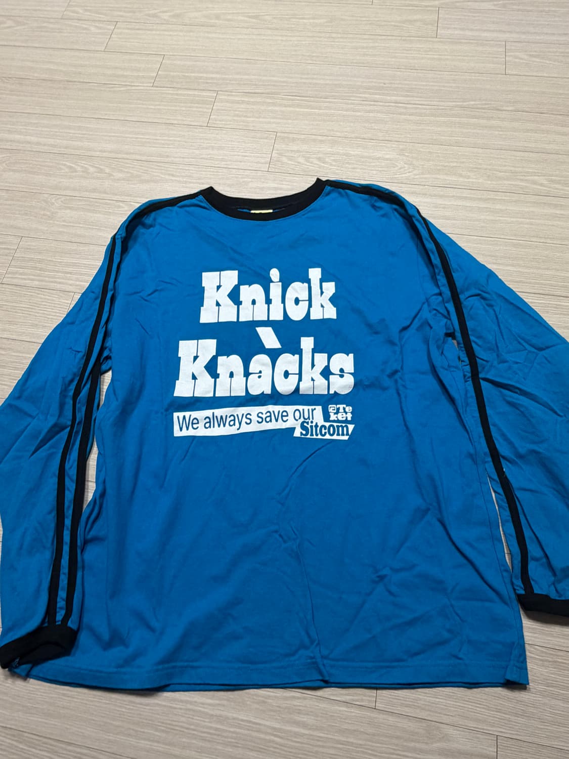 테켓 롱슬리브 블루 L 상품이미지1