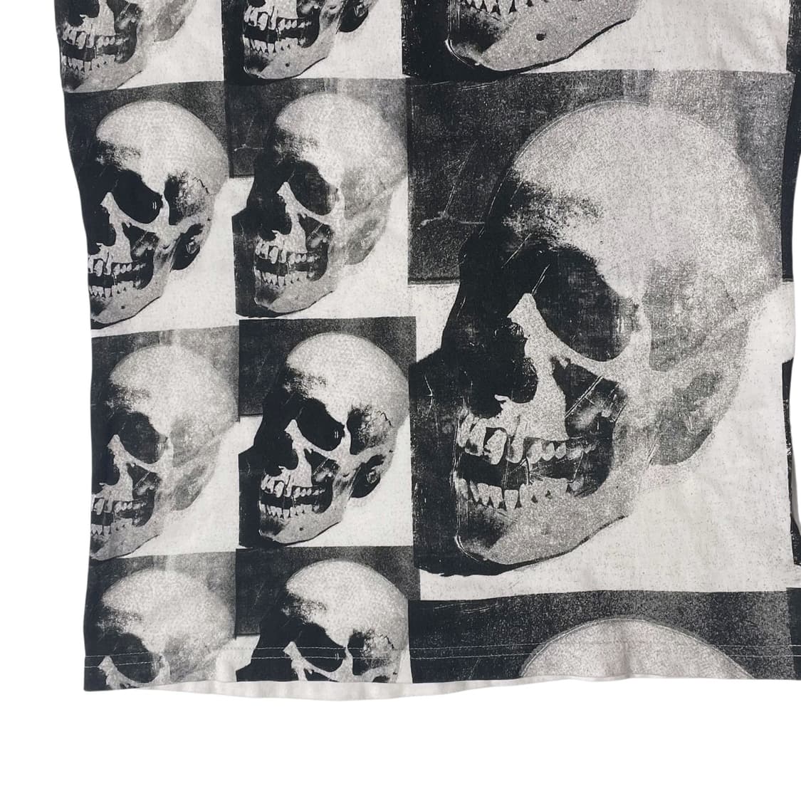 히스테릭 글래머 앤디워홀 스컬 티셔츠 상품이미지4