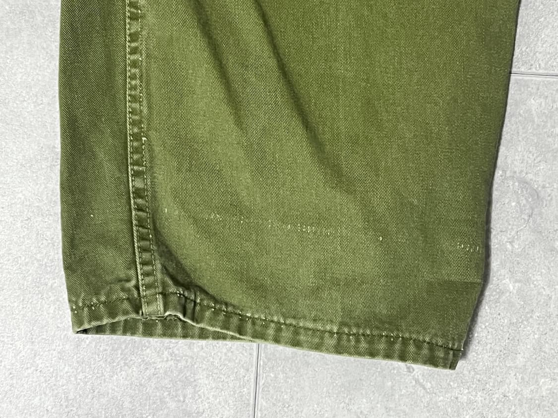 1950s 캐나다군 밀리터리 팬츠 올리브 그린 상품이미지4