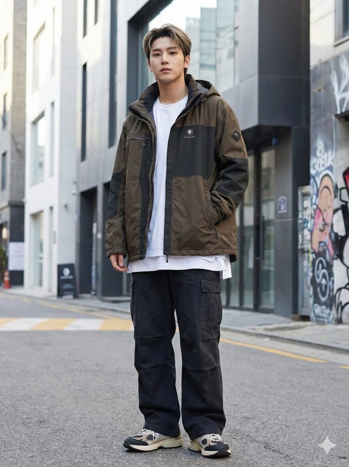 블랙야크 빅사이즈 고어텍스 레오파드 자켓_125 상품이미지1