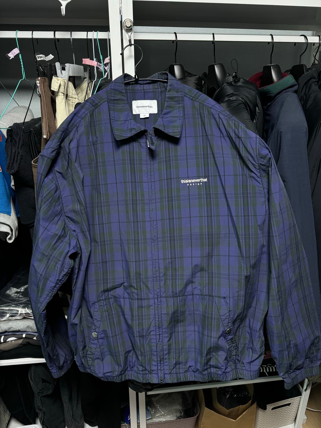 디네댓 체크 자켓 상품이미지1