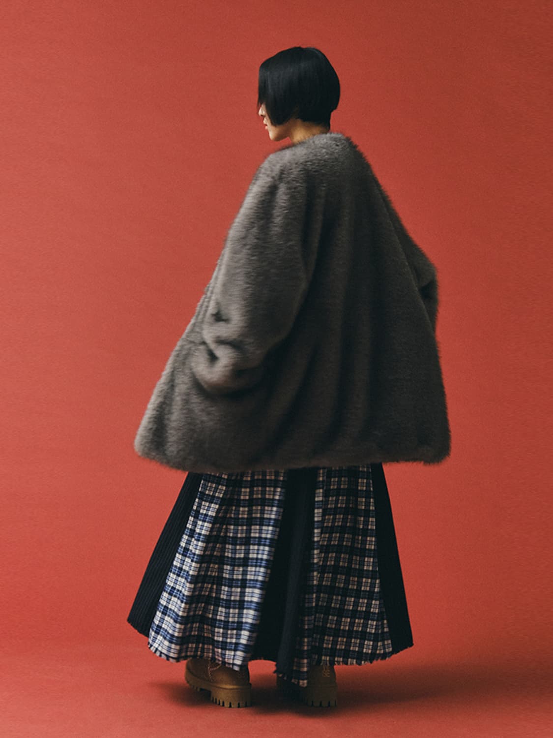 플리즈프로젝트 미들 퍼 자켓 , 그레이 상품이미지2