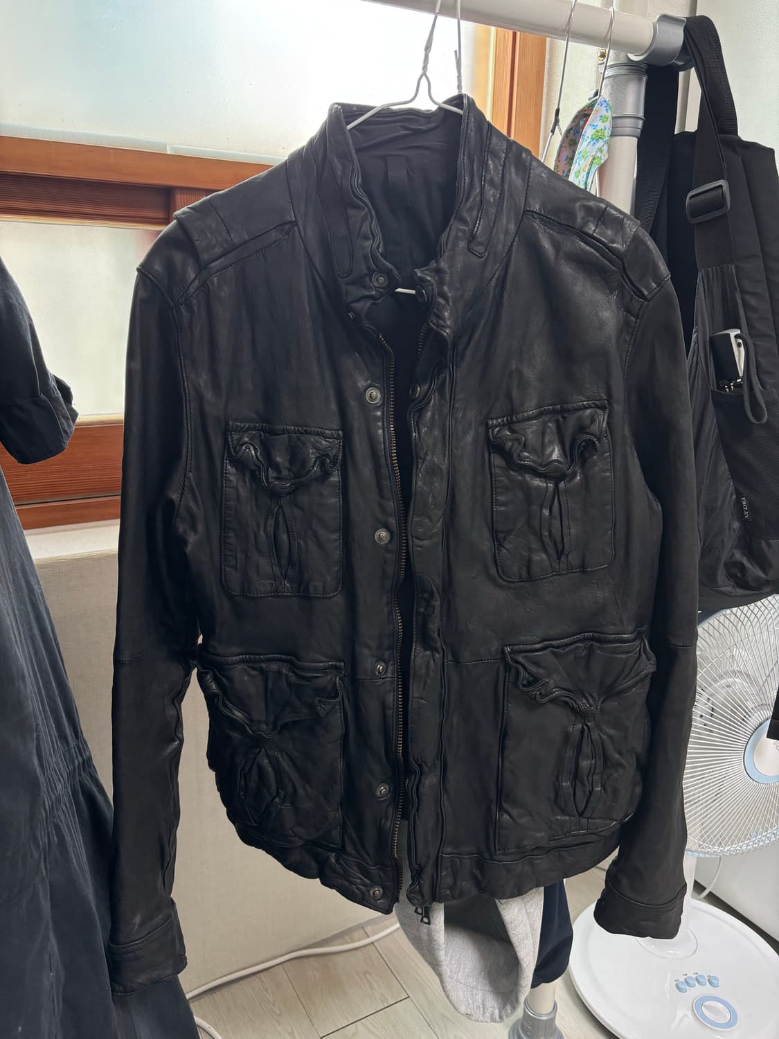 디자인워크 쉽스킨 레더 가죽자켓 상품이미지1