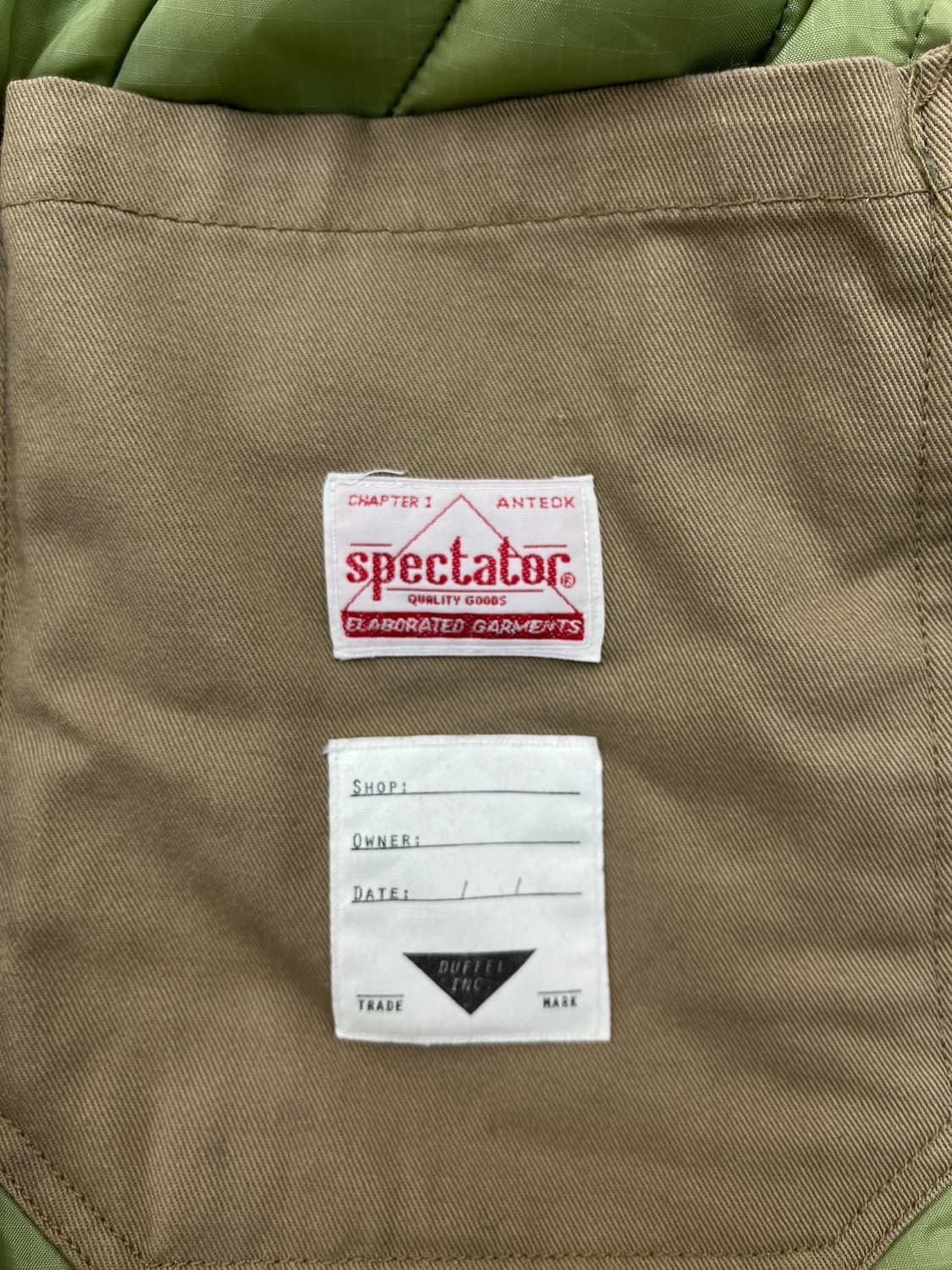 스펙테이터 에스닉 울 후드 코트 상품이미지10