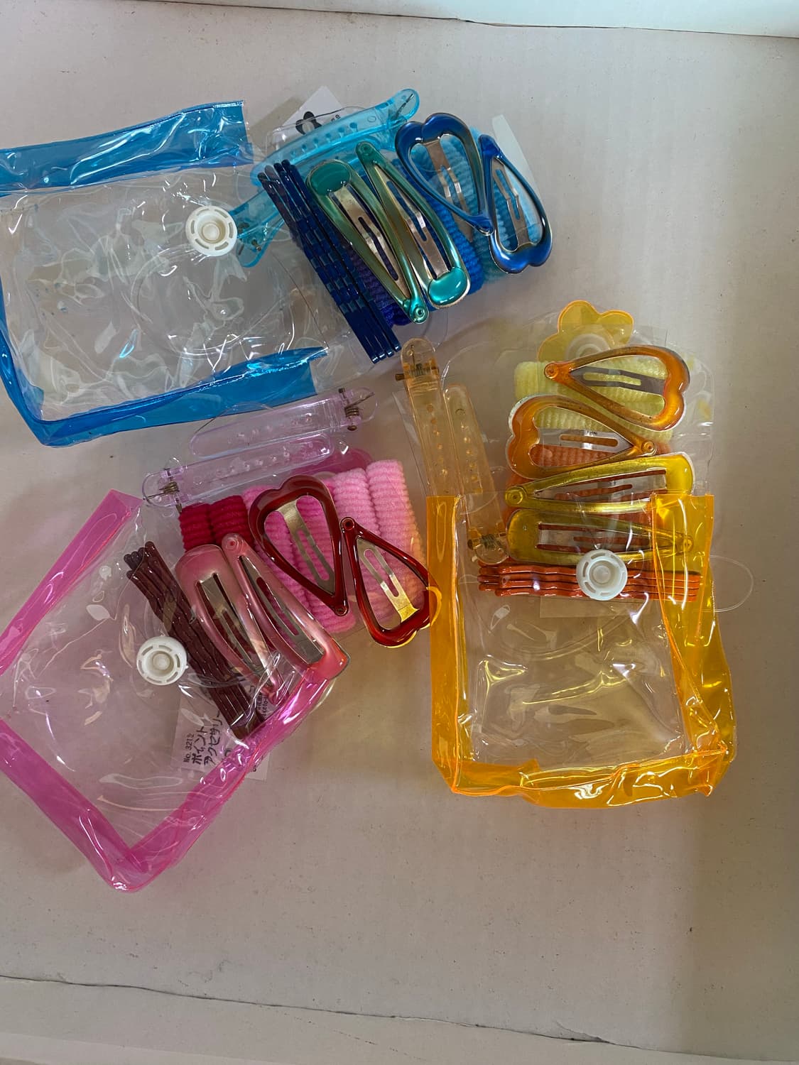 일본 수입 헤어핀 3컬러 세트 상품이미지2