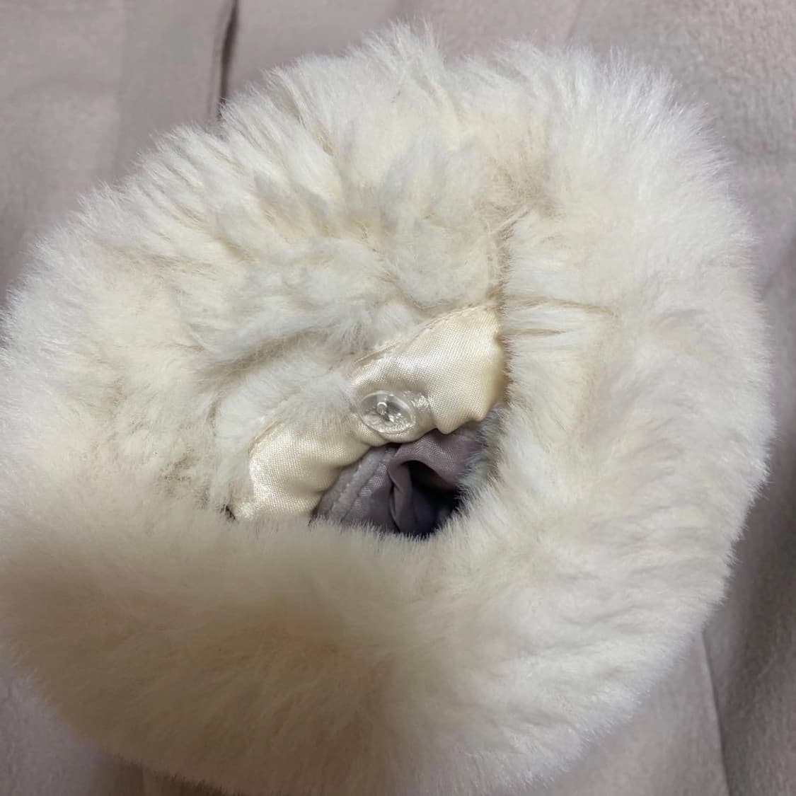 앙크루즈 리본 버클 코트 히메갸루 라떼갸루 상품이미지3