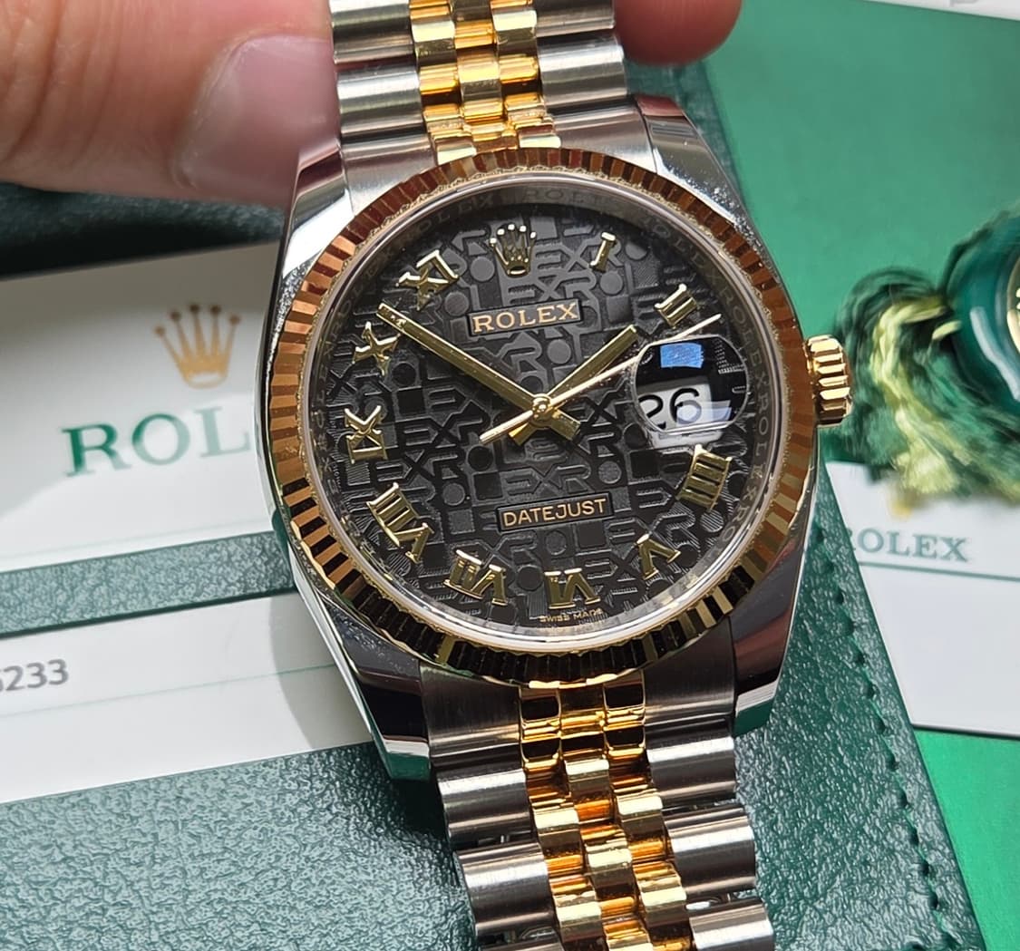 롤렉스 데이저스트 116233 18K콤비 블랙로만 컴퓨터판 상품이미지7