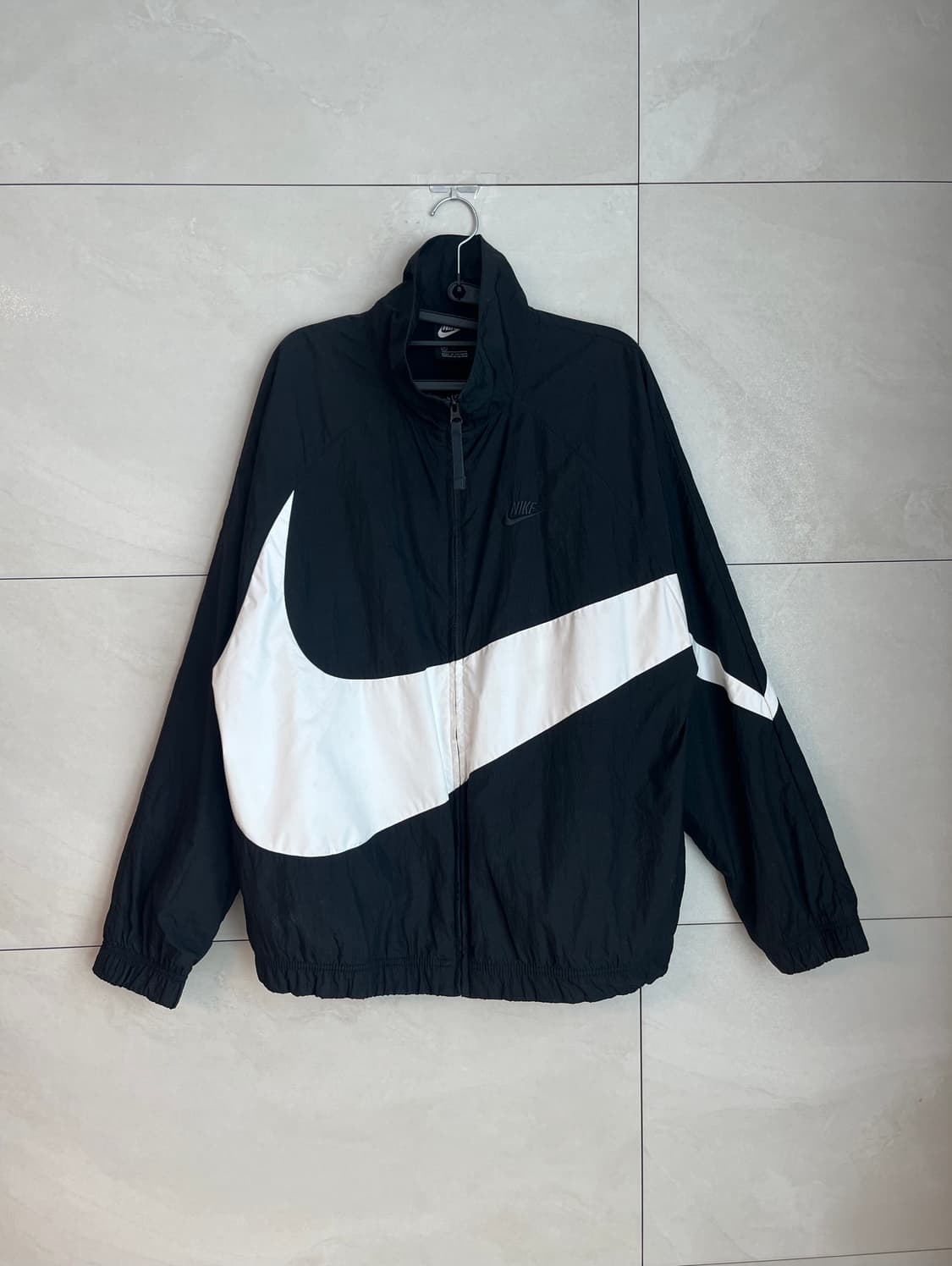 나이키 빅스우시 우븐 바람막이 블랙/화이트 [M] 상품이미지1