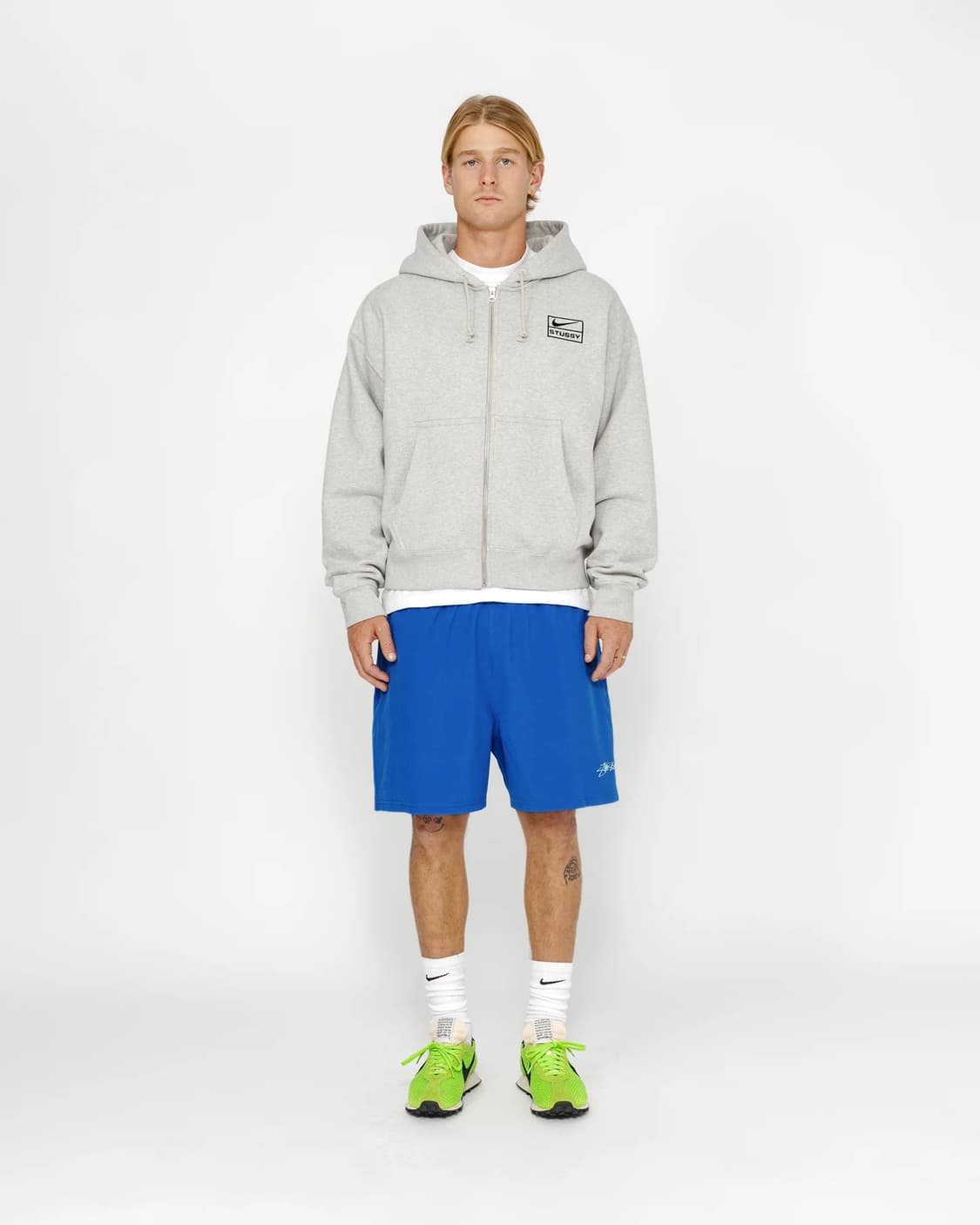 나이키 x 스투시 워터 쇼츠 하이퍼 로얄 (FZ5761-405) 상품이미지1