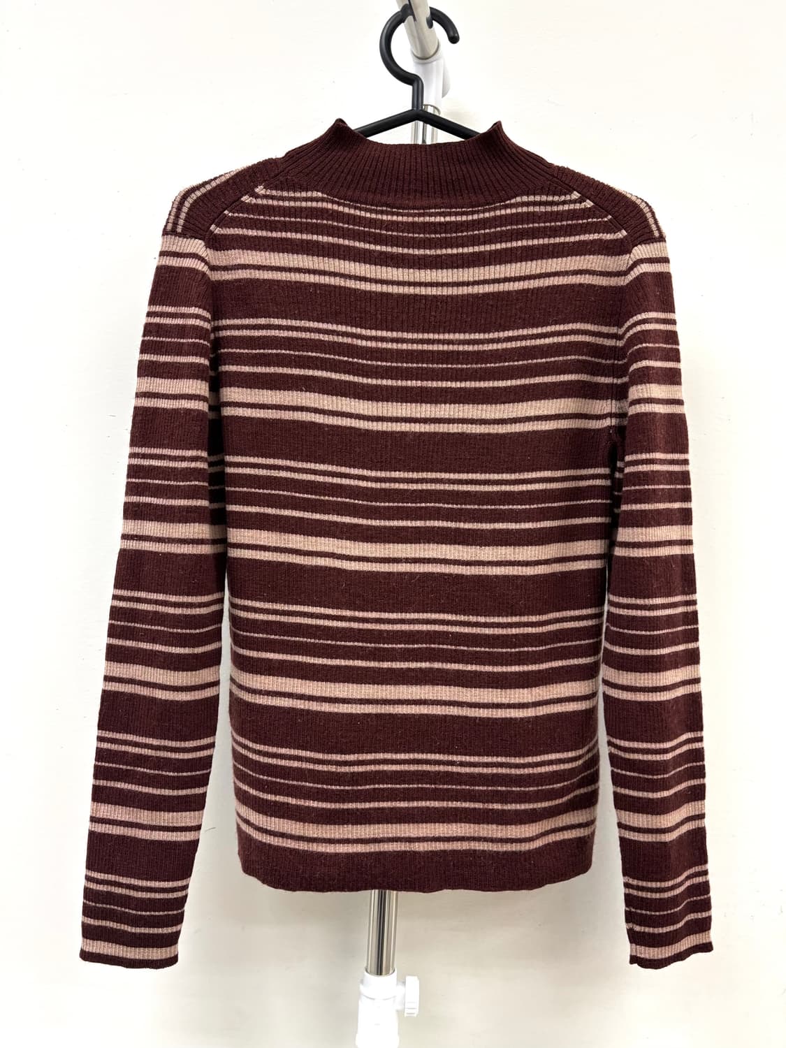 빈티지 브라운 롱슬리브 반팔 모리 코디 세트 상품이미지4