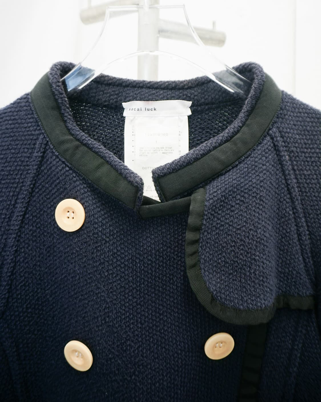 SACAI LUCK cotton double knit jacket  상품이미지2