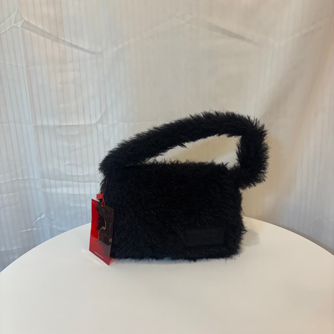 정품 마르디메크르디 블랙 퍼 토트백     상품이미지1