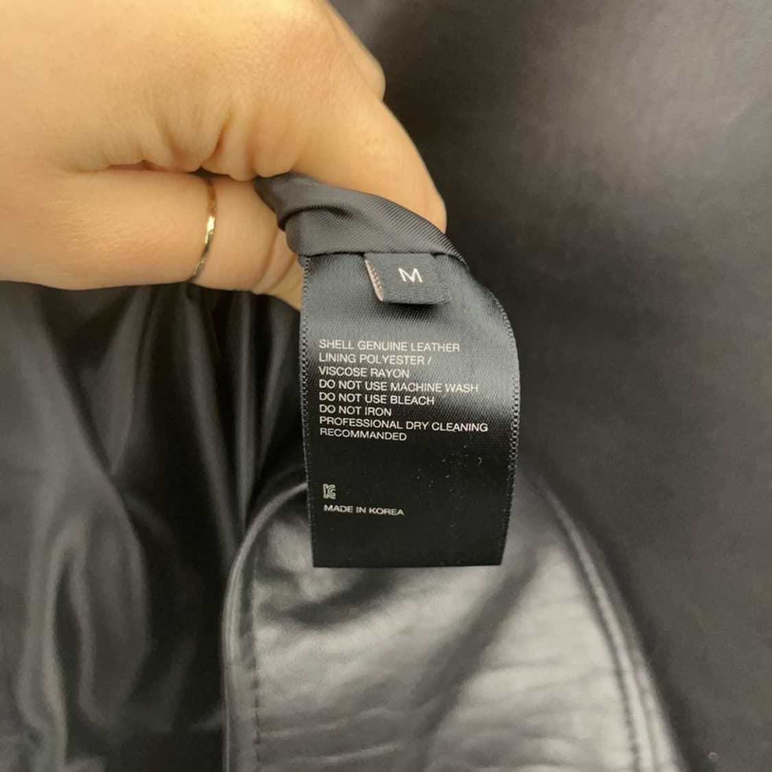 비바스튜디오 스트릿 락시크 바이커 라이더 자켓 M C07855 상품이미지6