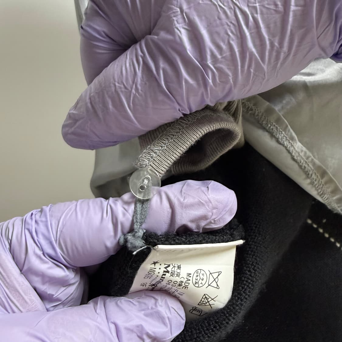 [울 100%] 먼싱웨어 그랜드슬램 골프웨어 레이어드 니트 L 상품이미지8