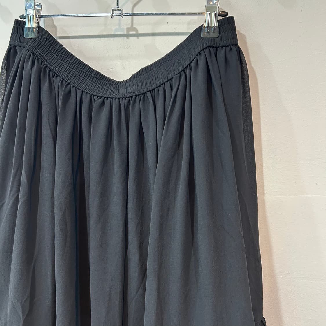 블랙 레이스디테일 캉캉 스커트 상품이미지4