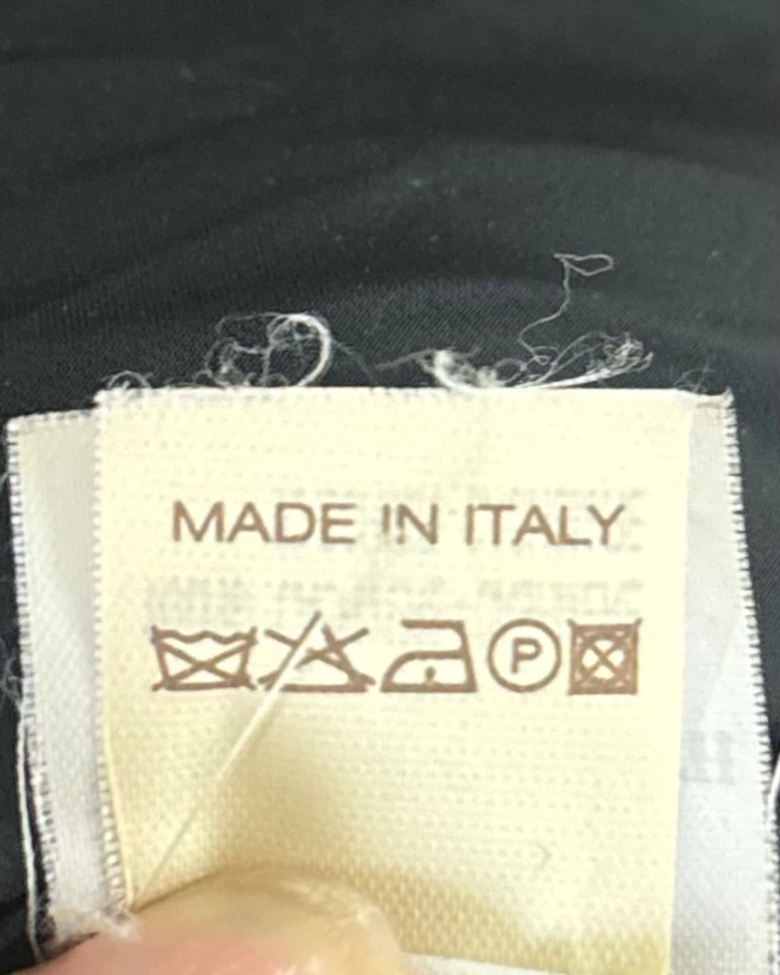 브루넬로 쿠치넬리 블랙 울 캐시미어 혼방 아일렛 코트  상품이미지8