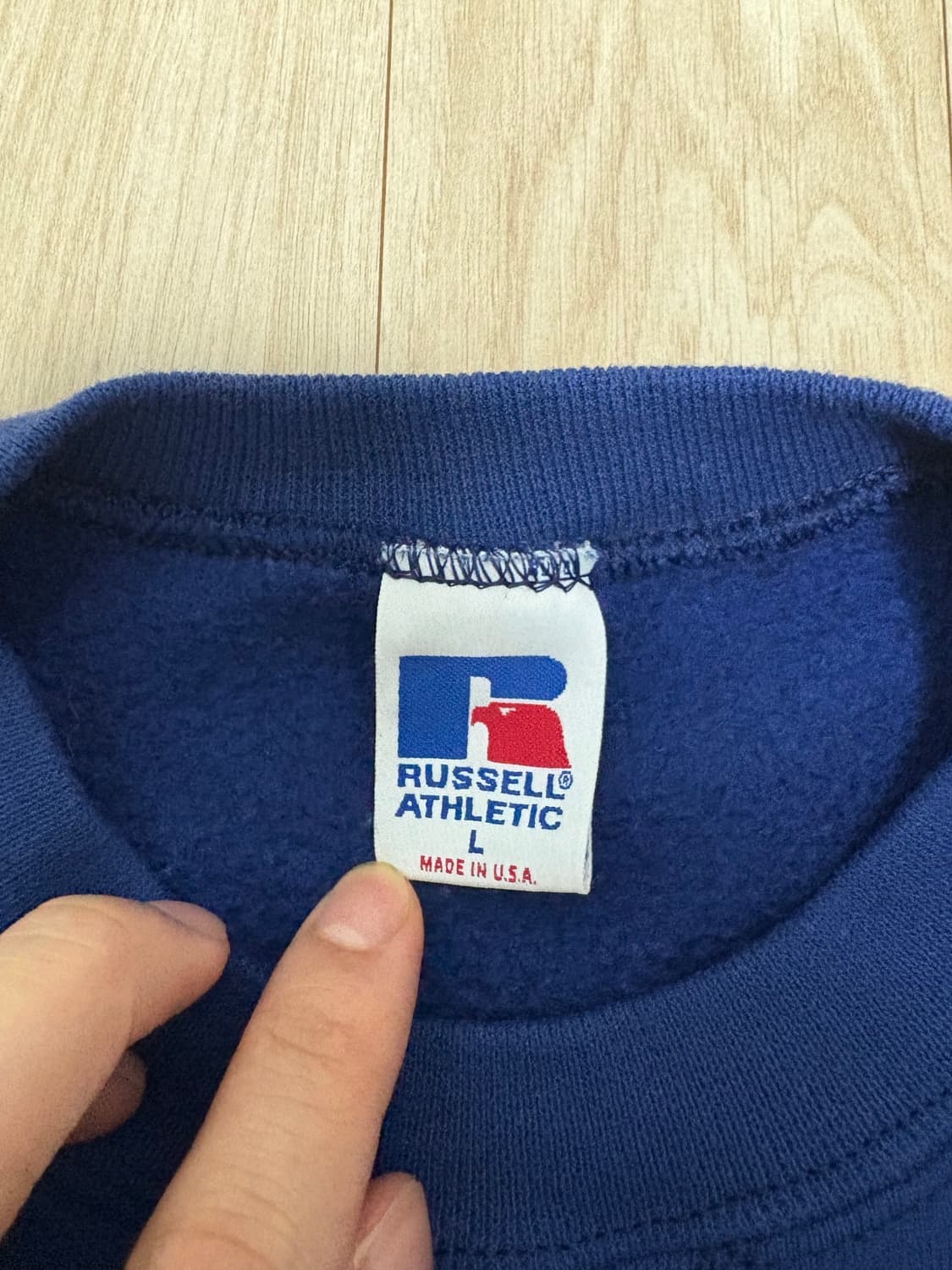 90s 러셀 made in usa 스웻셔츠 상품이미지2