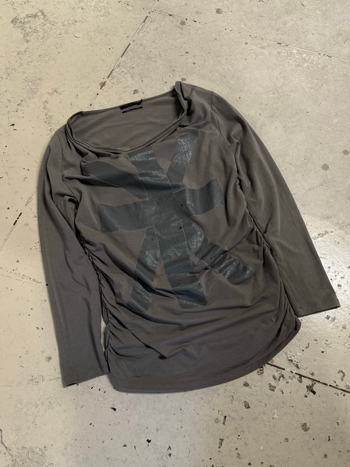 python uk flag shirring long sleeve 상품이미지6