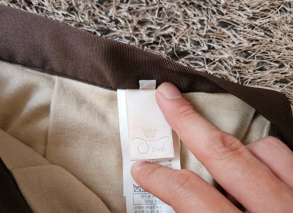 오즈세컨 플라워 주름 미니 스커트 1 size
 상품이미지5