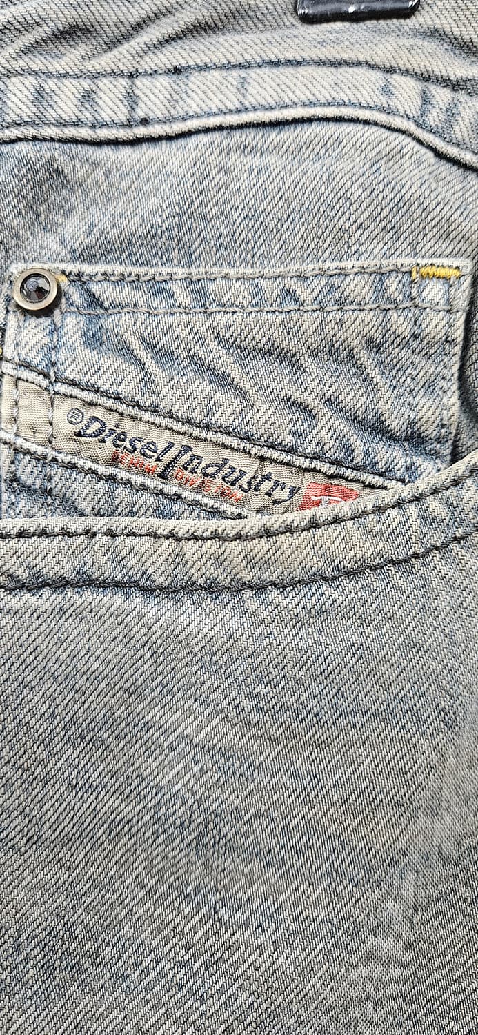 디젤 타바(Thavar) 더티워싱 슬림스키니핏 28X32 상품이미지3