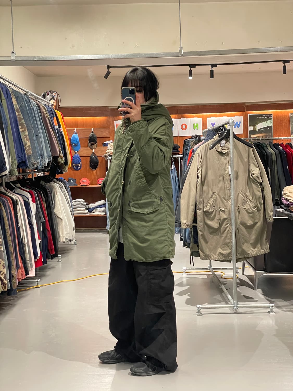 빈티지 사파리 야상 점퍼   상품이미지4