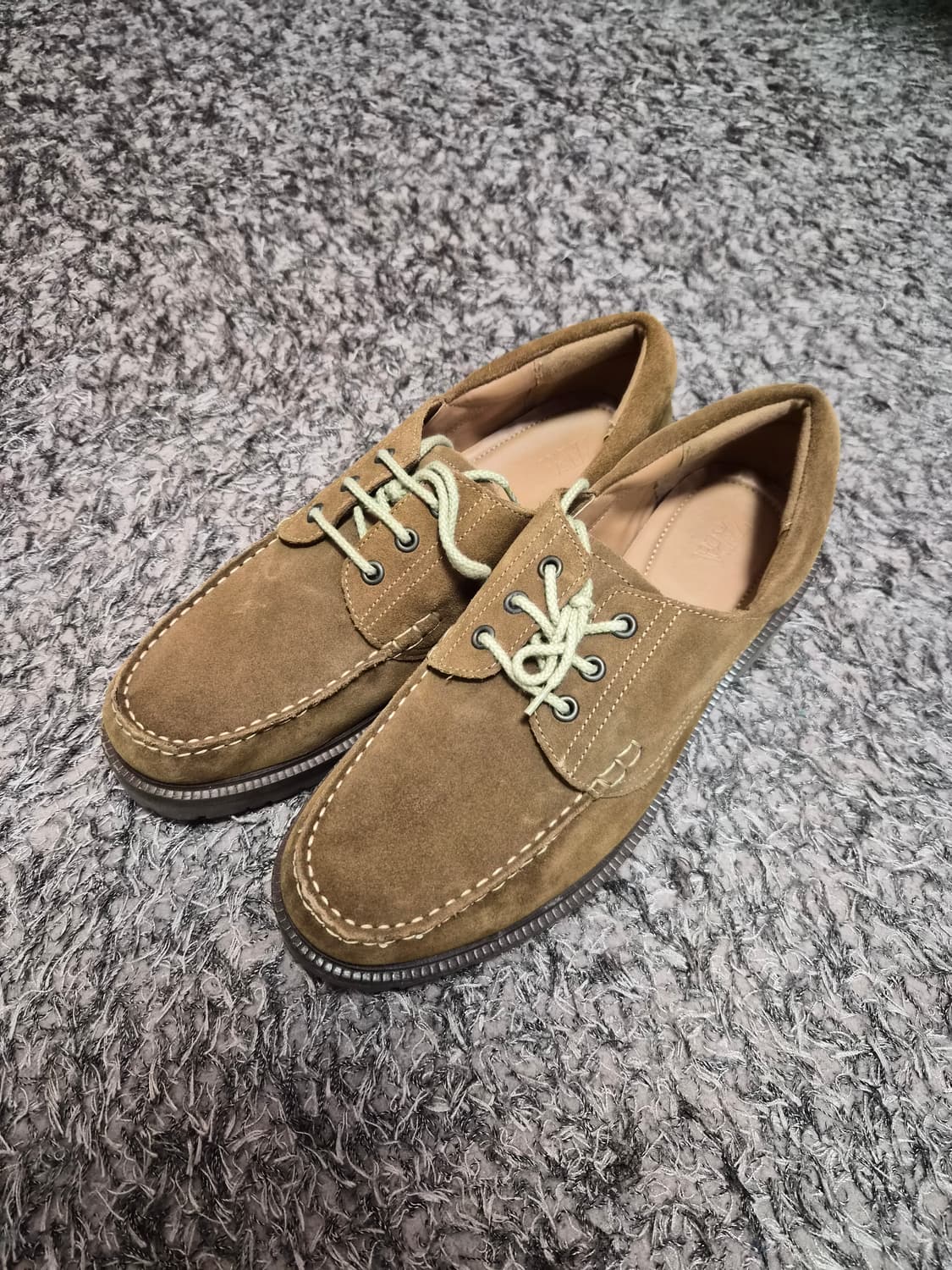 자라 레더 보트슈즈 44size 상품이미지1