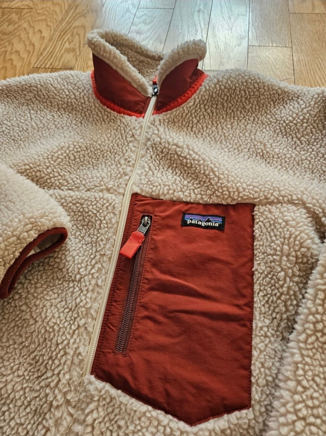 파타고니아 m100-105 레트로 양털 후리스 플리스 자켓 상품이미지2